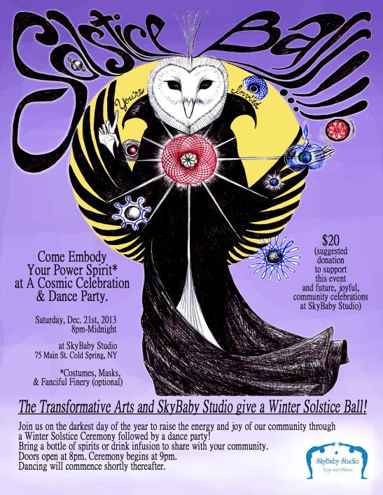 Winter Solstice 2013 flier simple color draft