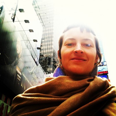 APRIL 10th: A sparkle in mine eye. -Eliza Starbuck #lovetrickster #timessquare