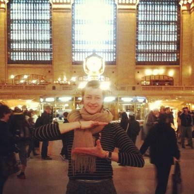 APRIL 15th: ALL LOVE!  -Eliza Starbuck #grandcentral #lovetrickster #loveblaster