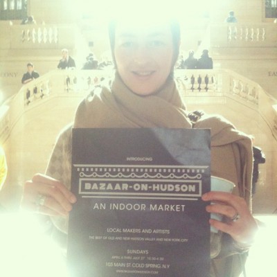 APRIL 16th:Please come shine a little light and abundance on the Hudson Valley Local Craftsmen. -Eliza Starbuck #loveblaster #coldspring #grandcentral