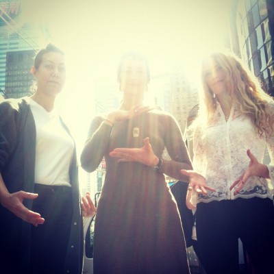 APRIL 3rd: JOY-FU New York!  -Eliza Starbuck with Standing Lotus and Tigerlily  #timessquare #lovespacemeditation #thetransformativearts