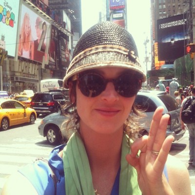 JUKY 10th: I'm in agreement with Beyonce- Put LOVE up top!  -Eliza Starbuck ‪#‎loveblaster‬ ‪#‎timessquareshaman‬