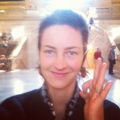 JUKY 12th: Loving you from Grand Central.  -Eliza Starbuck ‪#‎loveblaster‬ ‪#‎grandcentralmagic‬