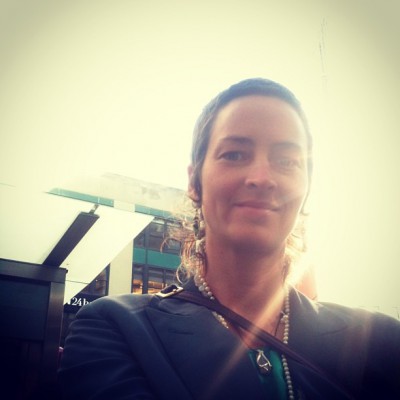 MAY 16th: Chilling' with the Empire State building. Nice technology.   -Eliza Starbuck #loveblaster #thetransformativearts